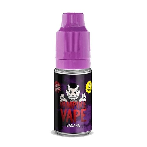 Vampire Vape 10ml E-Liquid - 12mg - Banana E-Liquid Vampire Vape