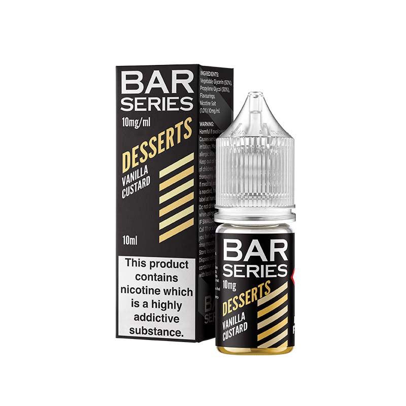 Bar Series Desserts 10mg Nic Salt - Vanilla Custard 10mg 10ml Nic Salt Bar Series