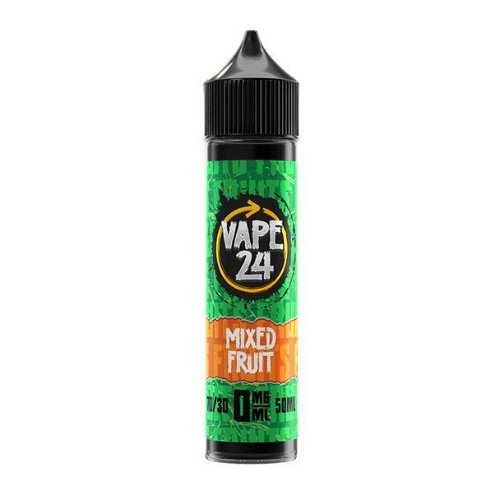 Vape 24 50ml Shortfill - Mixed Fruit E-Liquid Vape 24