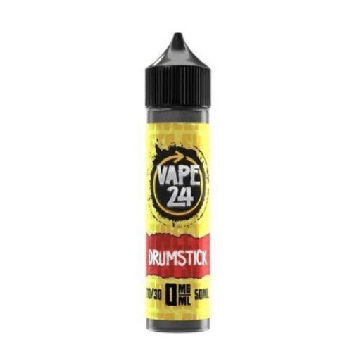 Vape 24 50ml Shortfill - Drumstick E-Liquid Vape 24