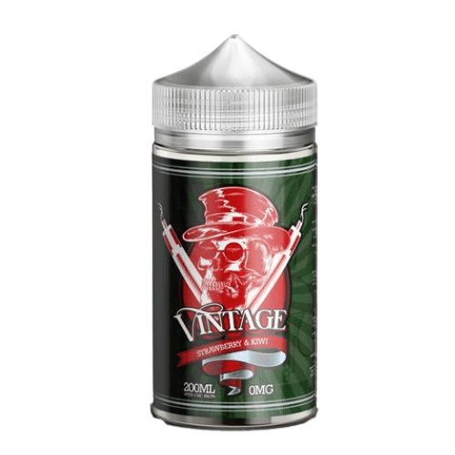 Vintage Premium 200ml E-liquid Vape Juice - Strawberry & Kiwi E-Liquid Vintage