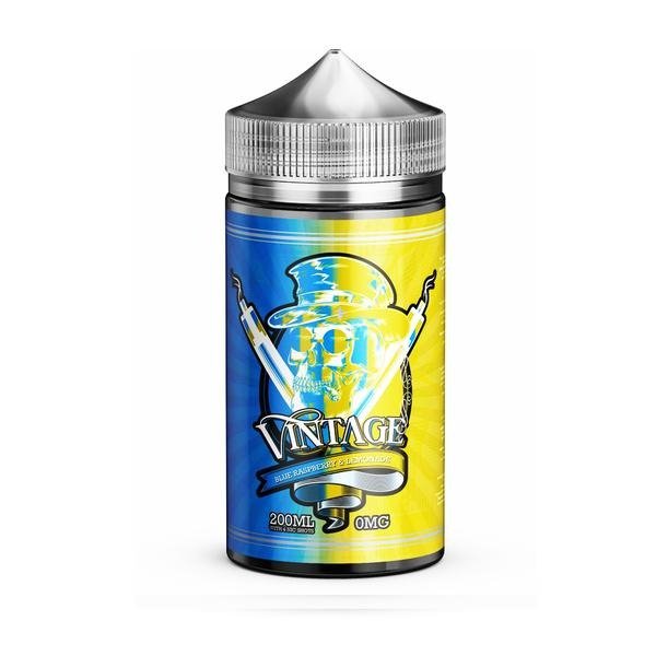 Vintage Premium 200ml E-liquid Vape Juice - Blue Raspberry & Lemonade E-Liquid Vintage