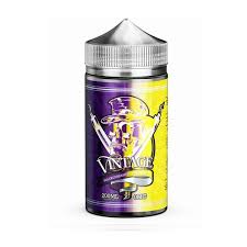 Vintage Premium 200ml E-liquid Vape Juice - Blackcurrant & Lemonade E-Liquid Vintage