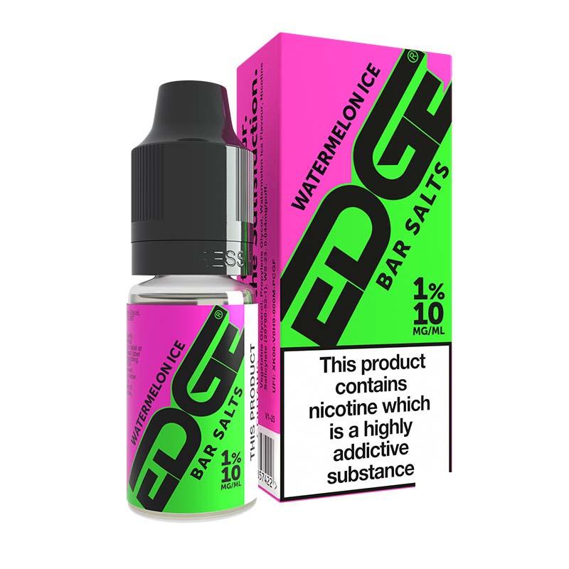 Edge Bar Salts Watermelon Ice Nic Salts - 20mg 10ml Nic Salt Edge