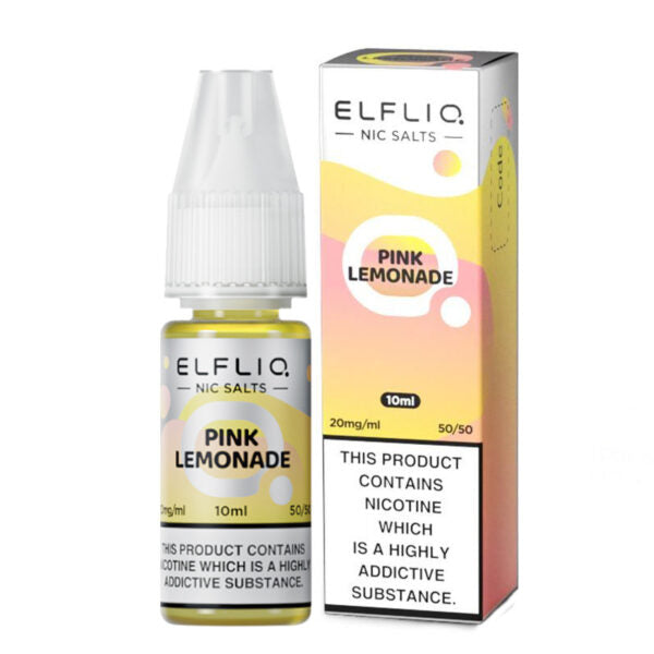 ELF BAR ELFLIQ Nic Salts - Pink Lemonade  Elf Bar   